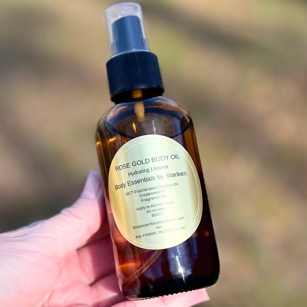 Handcrafted Body Oil - Rose Gold - Picture 1 of 3